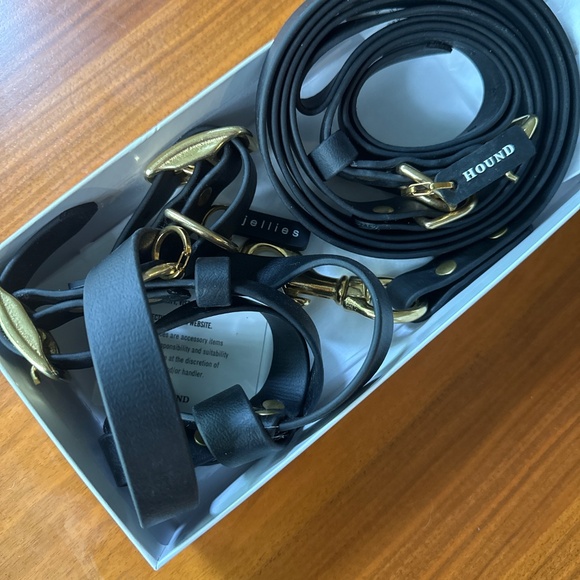 Hound Collection Jellies Harness, Leash, Collar in Cavier M - Picture 2 of 4